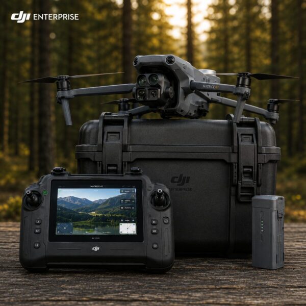 Basic Hog and Predator Kit – DJI Matrice 4T thermal drone with RC Plus 2 controller and flight battery